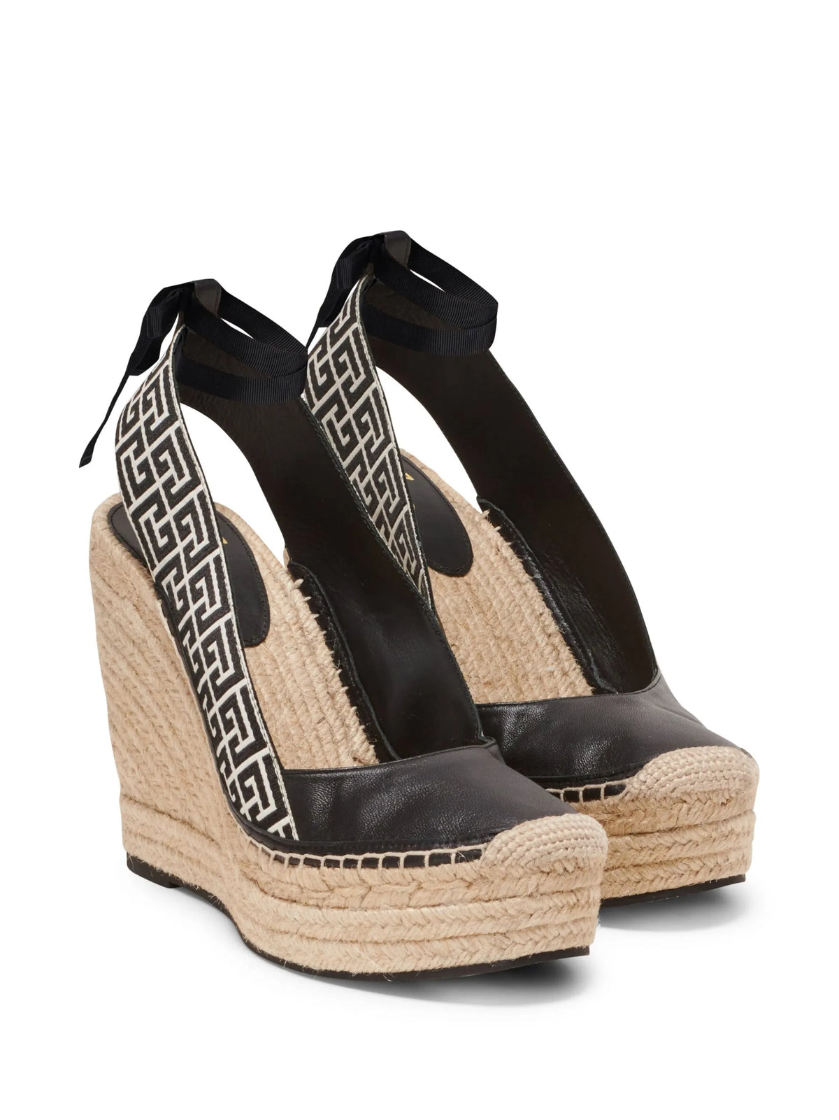 Balmain - Alex 75mm Monogram Espadrilles