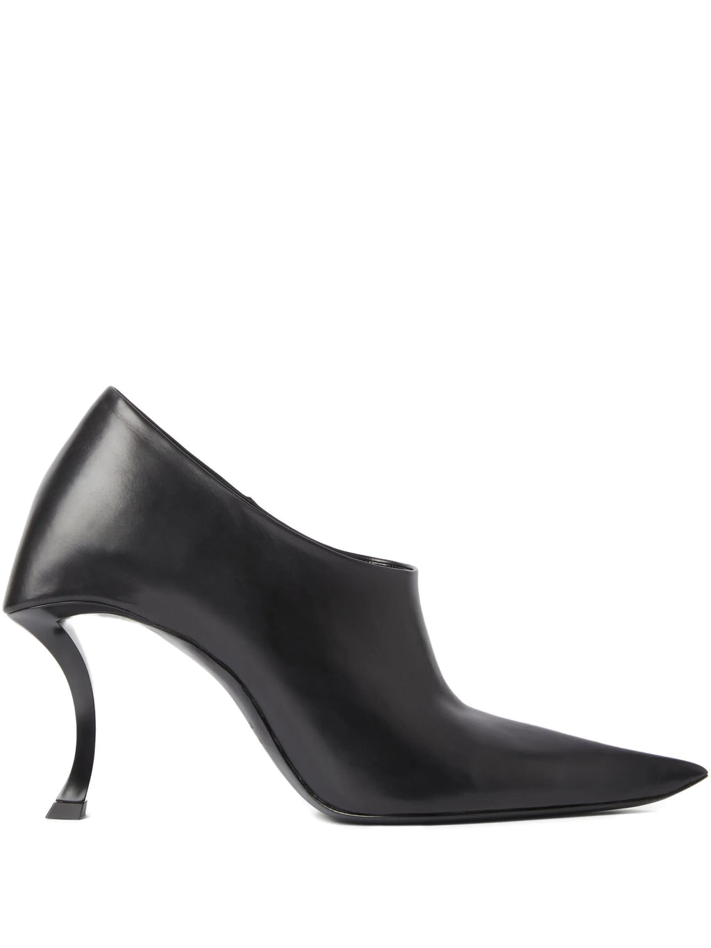 Balenciaga - Hourglass Leather Pumps