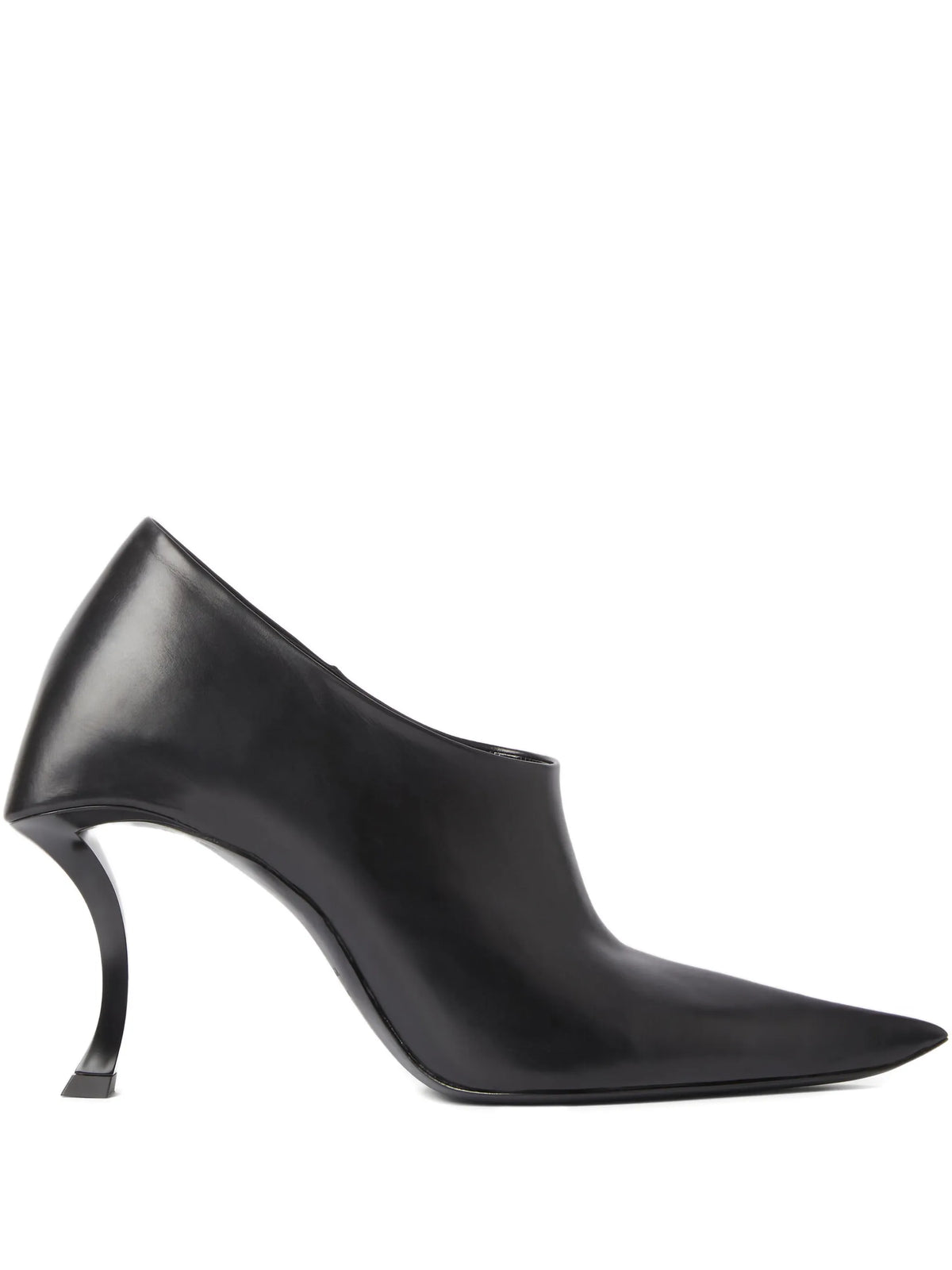 Balenciaga - Hourglass Leather Pumps