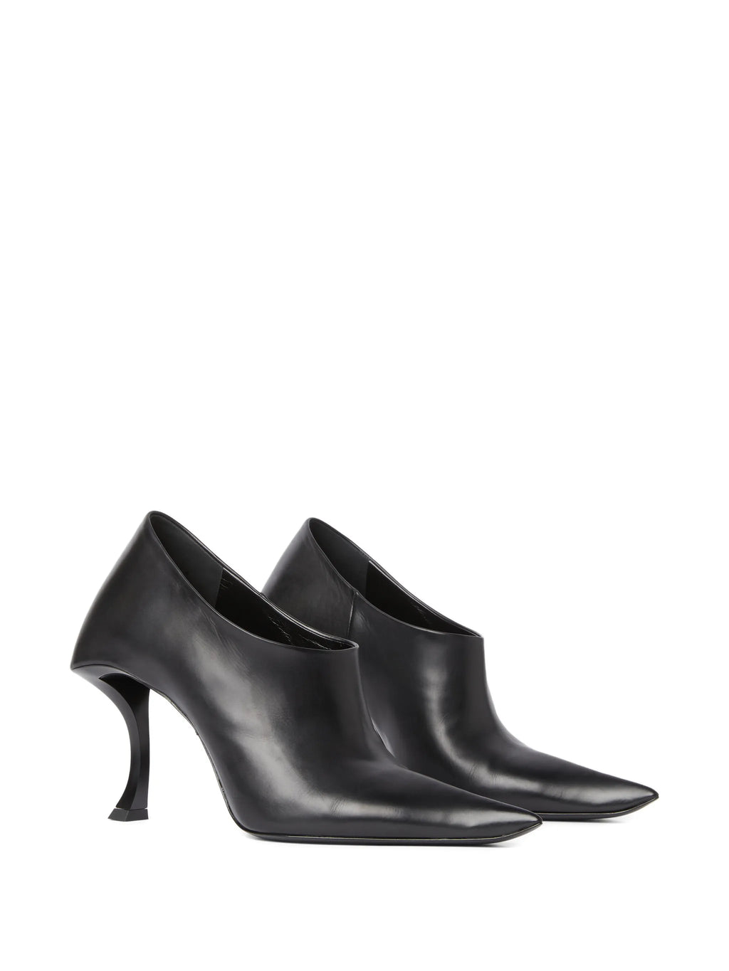 Balenciaga - Hourglass Leather Pumps