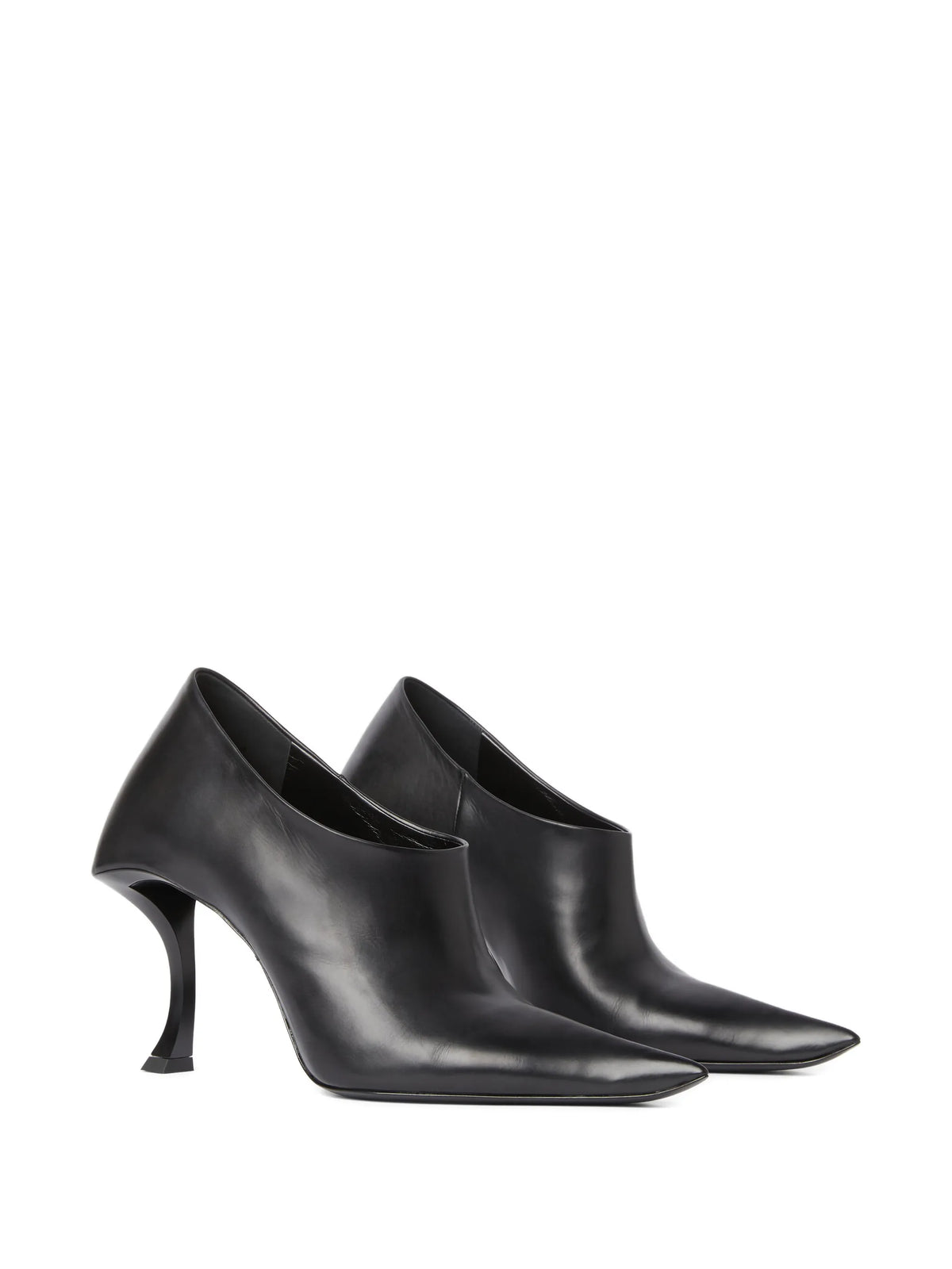 Balenciaga - Hourglass Leather Pumps
