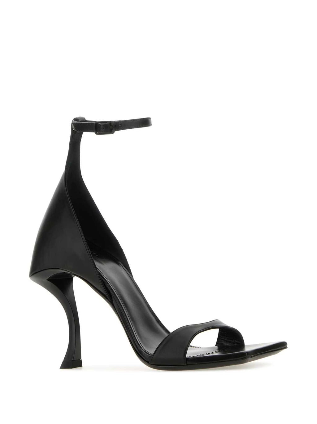 Balenciaga - Hourglass 100mm Leather Sandals