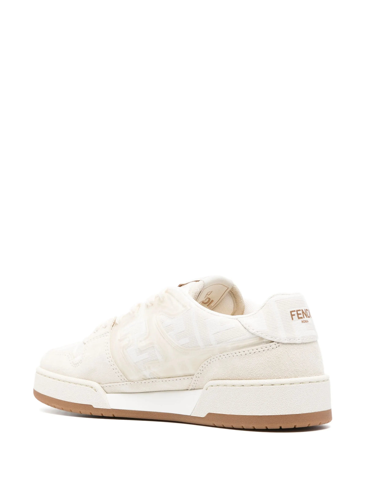 Fendi - Zucca-monogram Panelled Sneakers