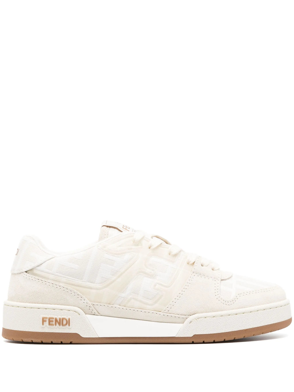 Fendi - Zucca-monogram Panelled Sneakers