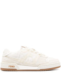 Fendi - Zucca-monogram Panelled Sneakers