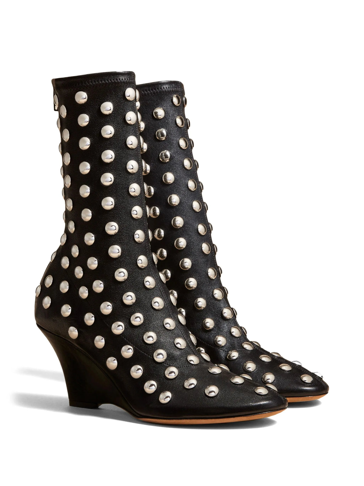 Khaite - The Apollo Studded Wedge Boots