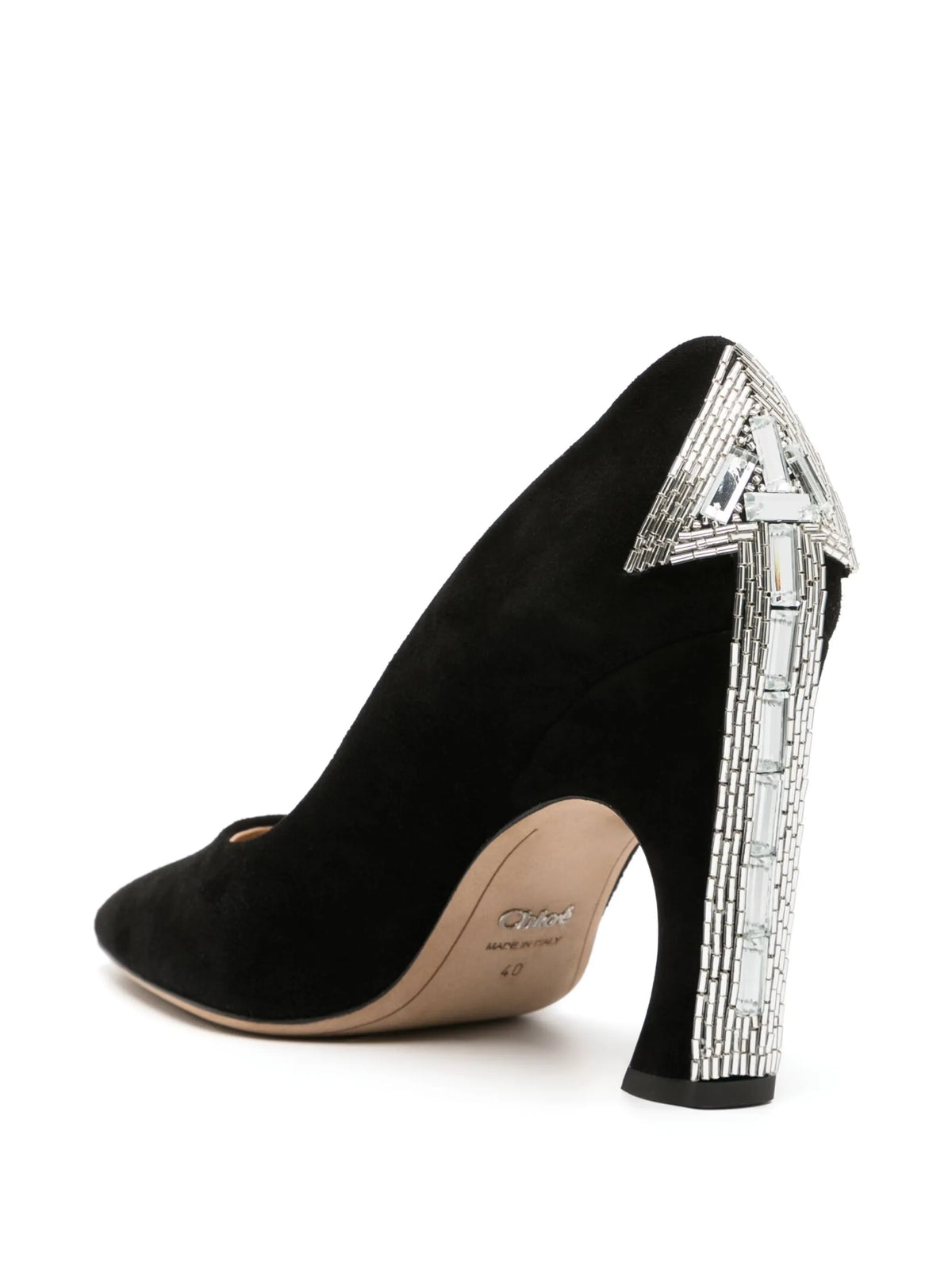 Chloé - Oli 100mm Suede Pumps