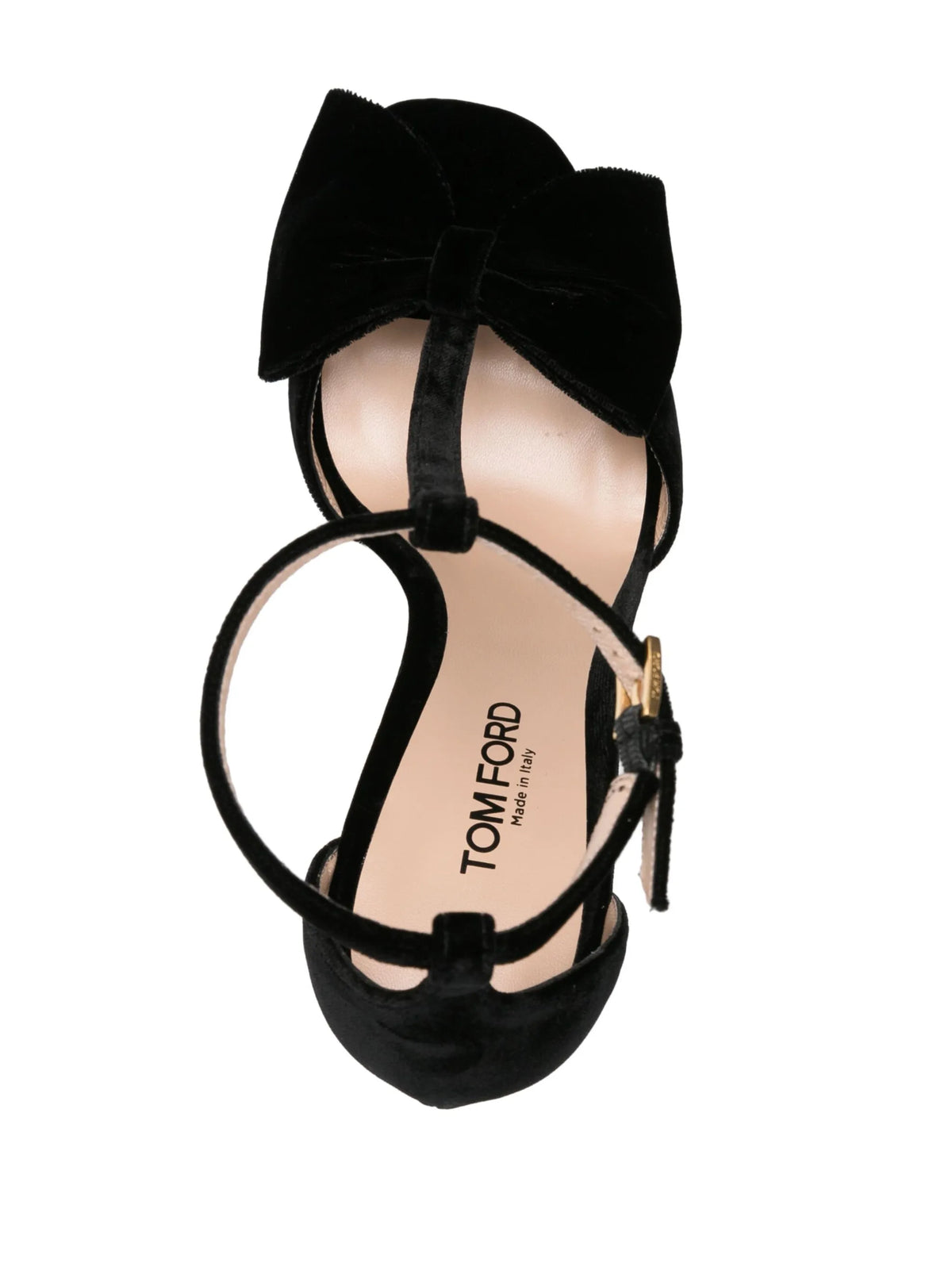 Tom Ford - Brigitte 105mm Velvet Sandals