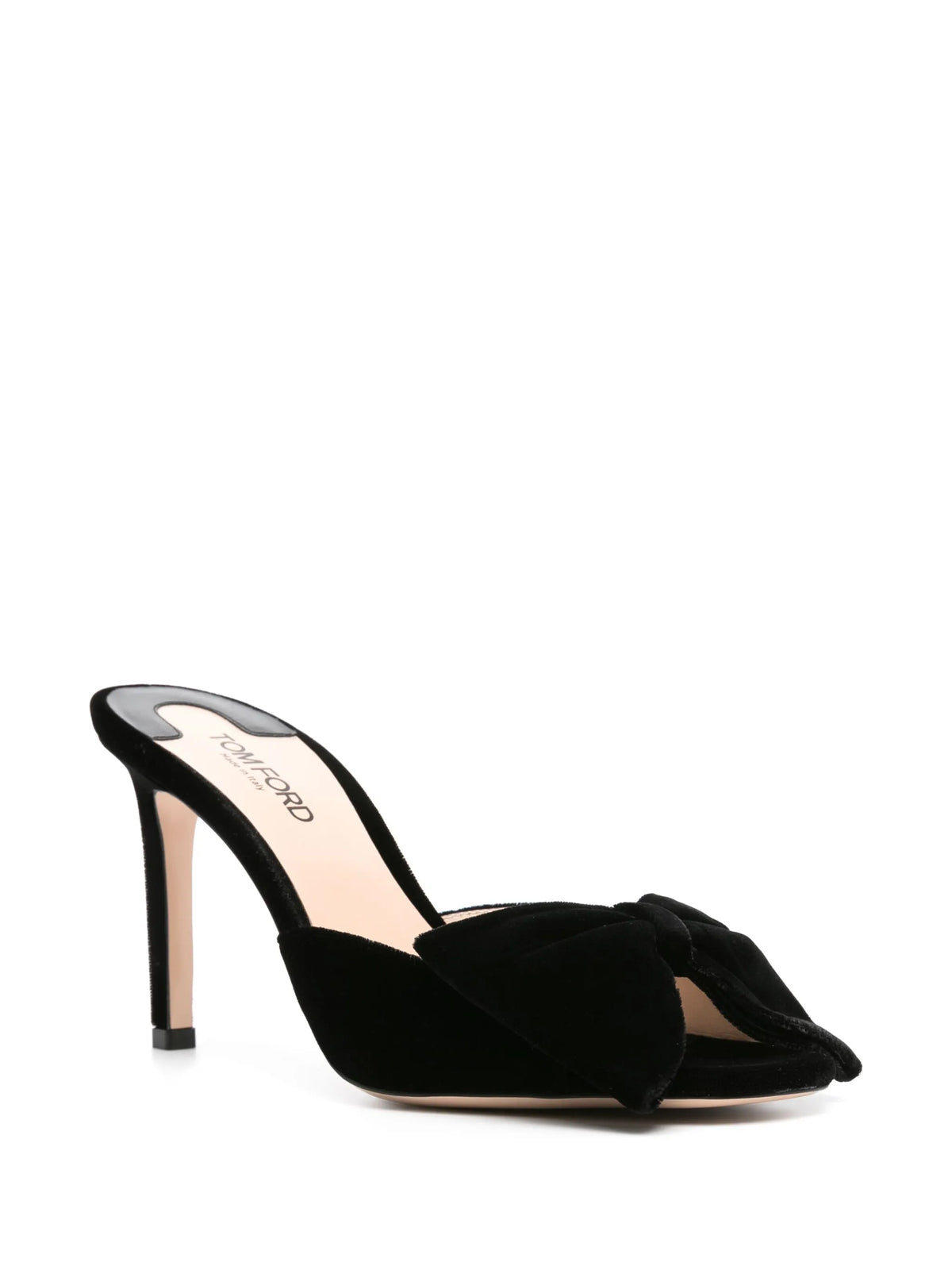 Tom Ford - Brigitte 85mm Velvet Mules
