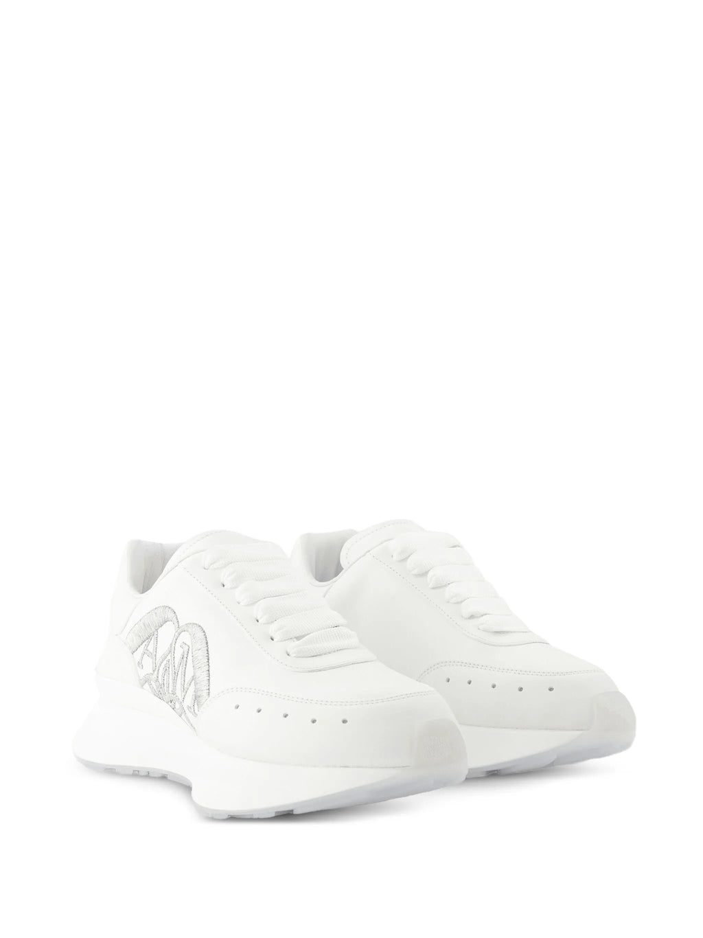 Alexander McQueen - Sprint Runner Leather Sneakers