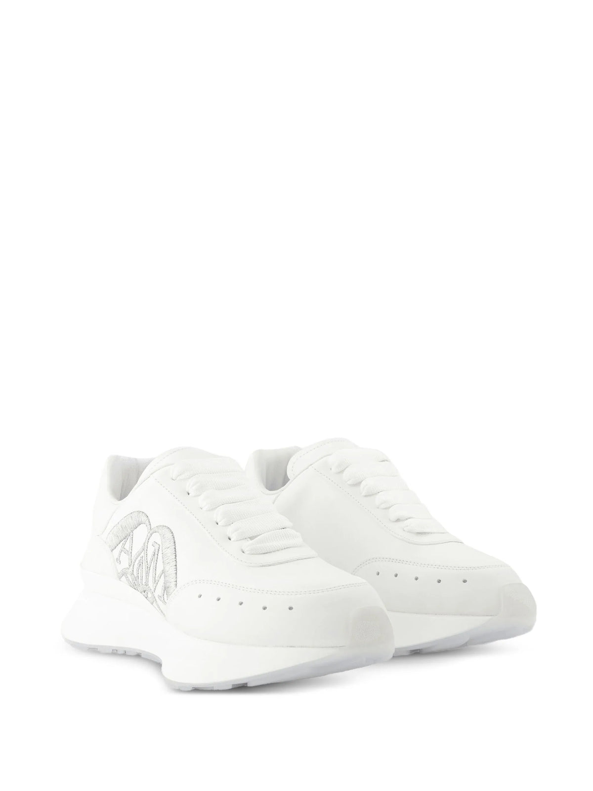 Alexander McQueen - Sprint Runner Leather Sneakers