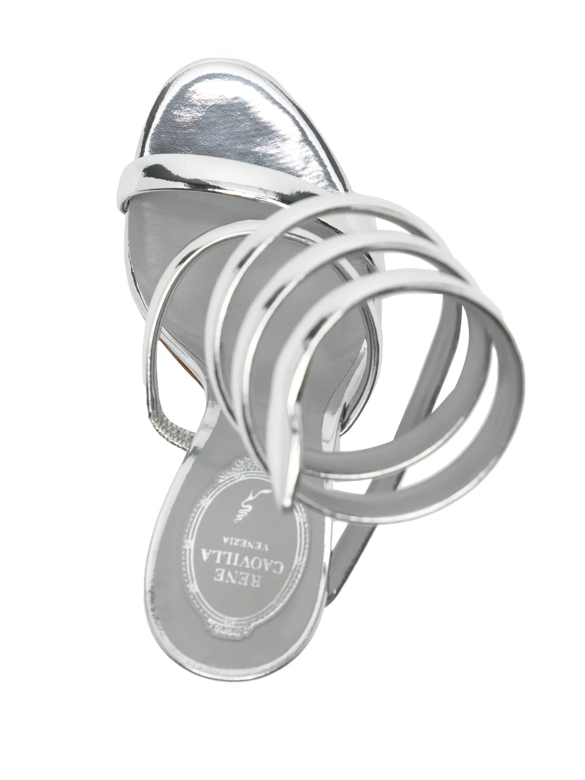 René Caovilla - Cleo 100mm Leather Sandals