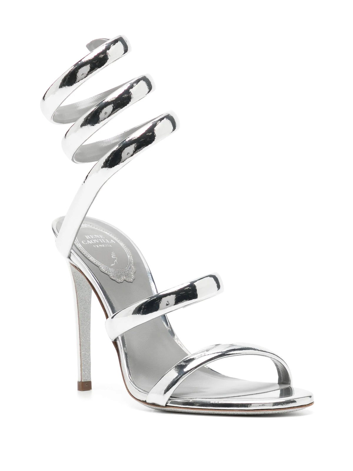 René Caovilla - Cleo 100mm Leather Sandals