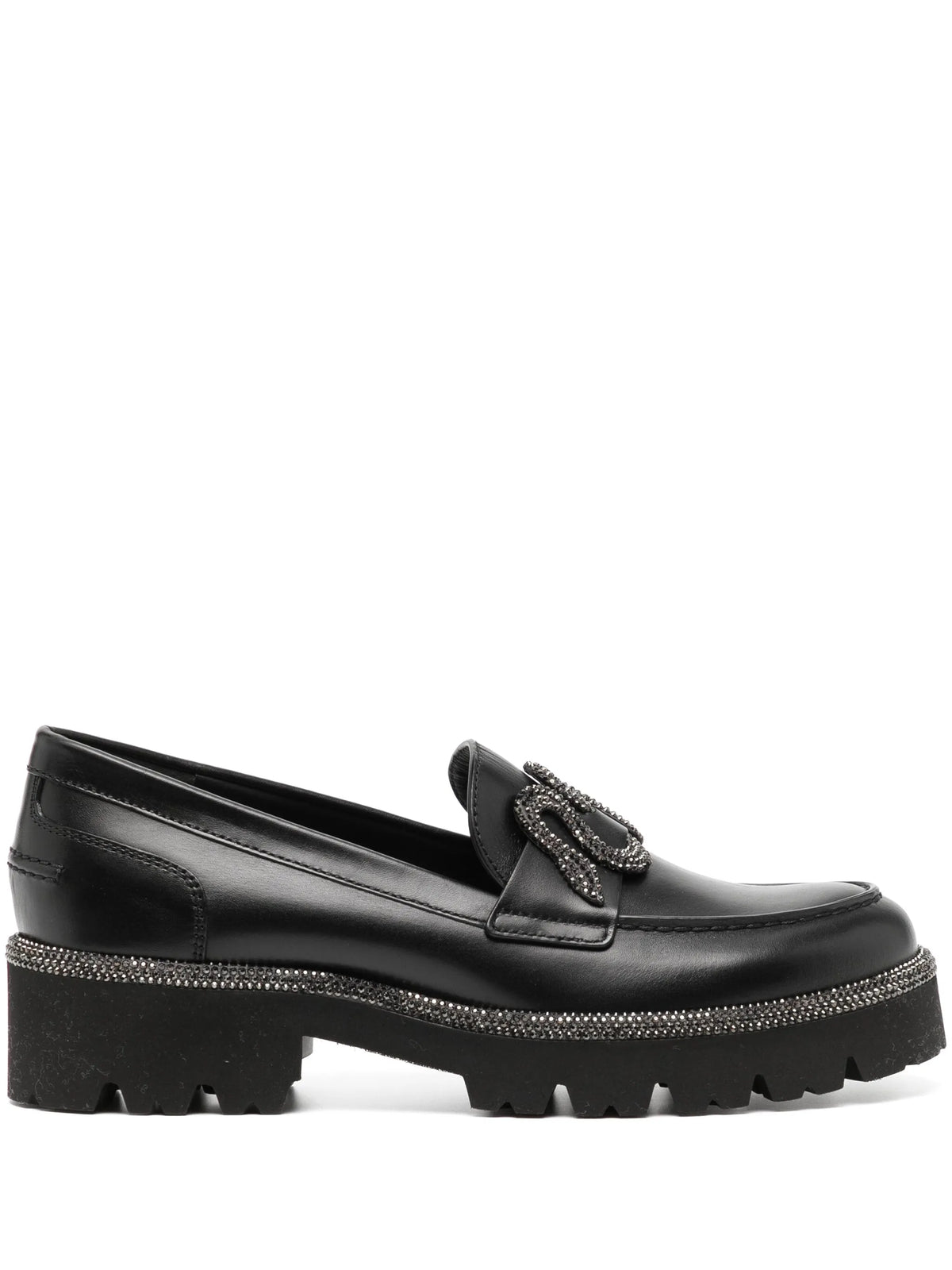 René Caovilla - Morgana Leather Oxfords