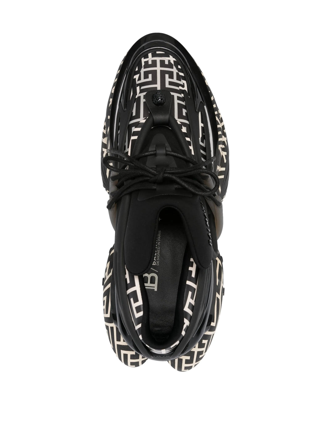 Balmain - B-Bold Monogram-print Sneakers