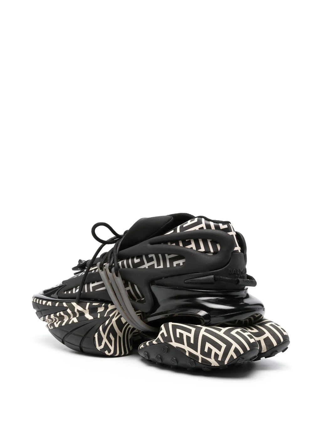 Balmain - B-Bold Monogram-print Sneakers