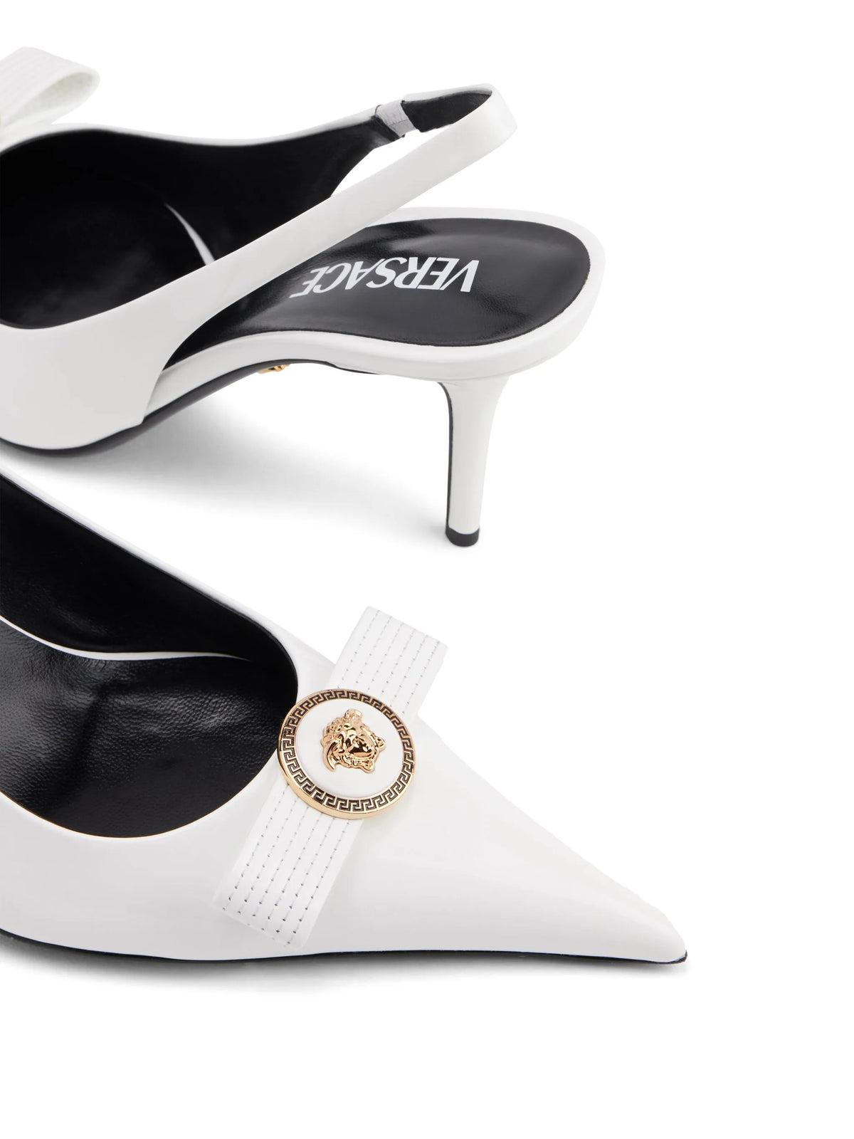 Versace - Medusa ’95 85mm Leather Pumps