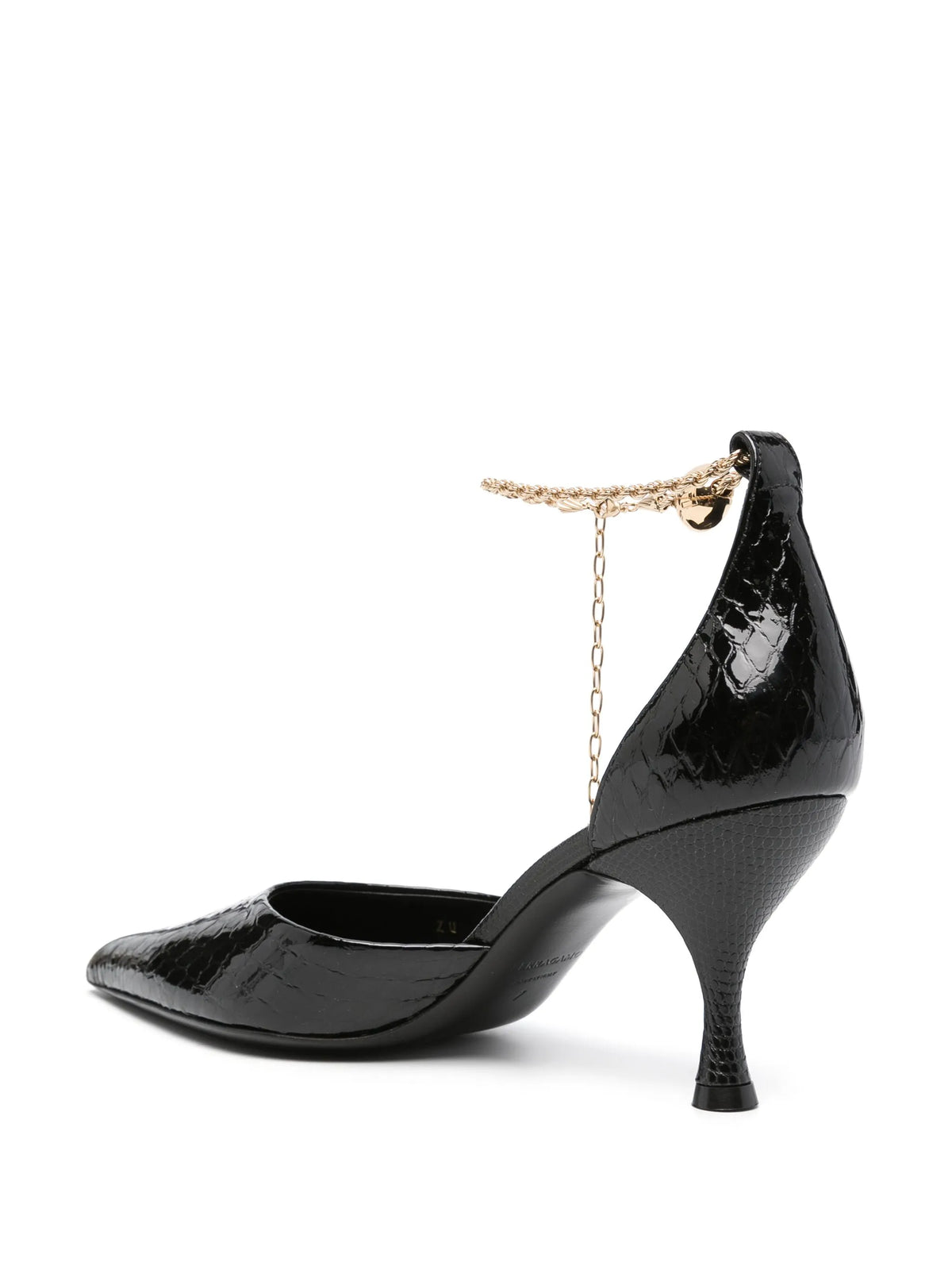 Ferragamo - 80mm Logo-engraved Leather Pumps