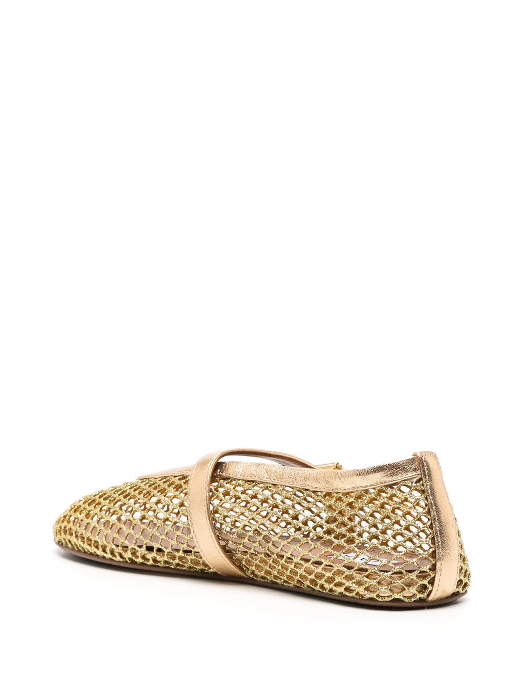 Alaïa - Strass Mesh Ballerina Shoes
