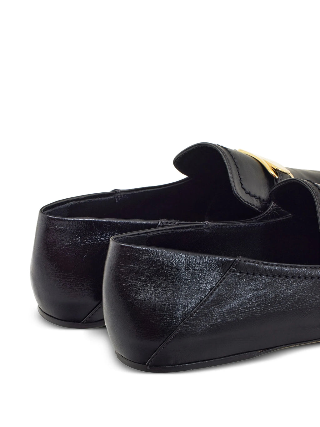 Ferragamo - Buckle Leather Loafers