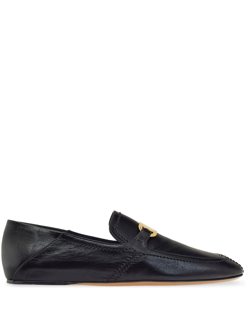 Ferragamo - Buckle Leather Loafers