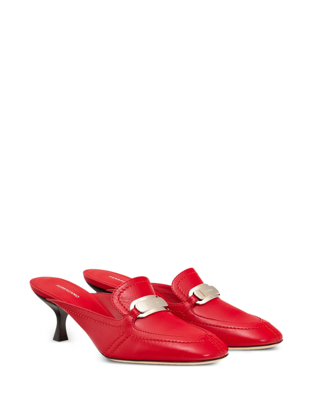 Ferragamo - Kitten-heel Mules