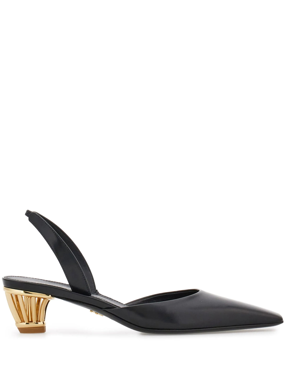Ferragamo - Cage-heel Slingback Pumps