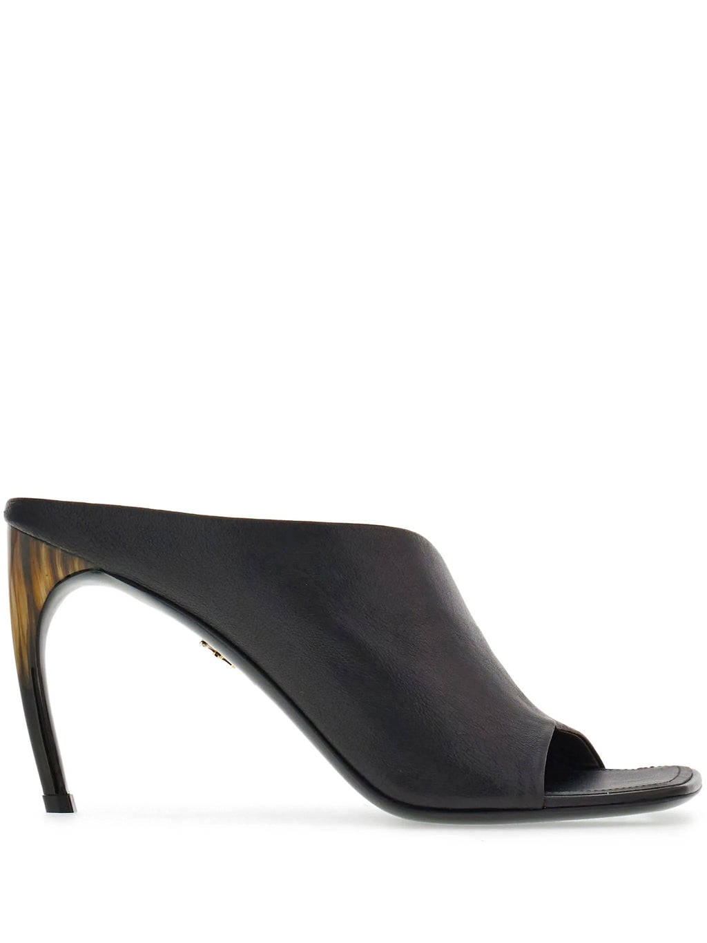 Ferragamo - 85mm Curved Leather Sandals
