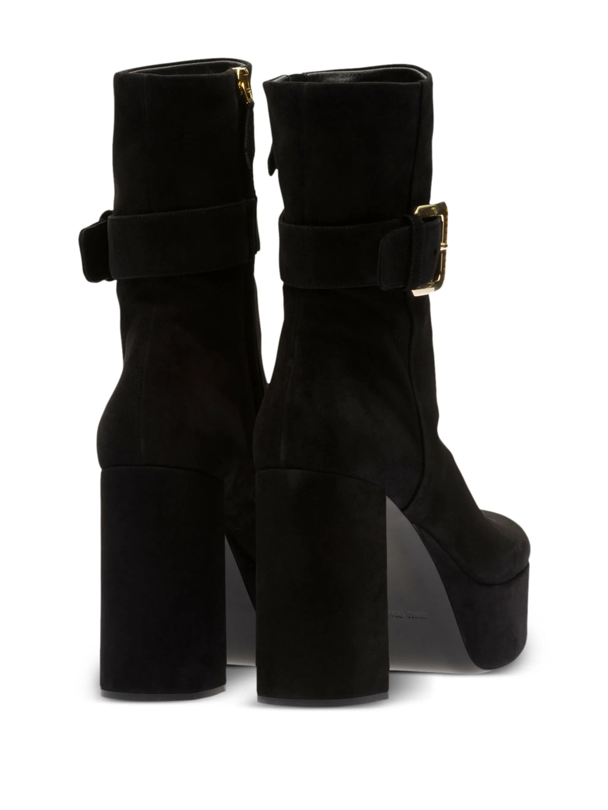 Miu Miu - 110mm Platform Suede Boots