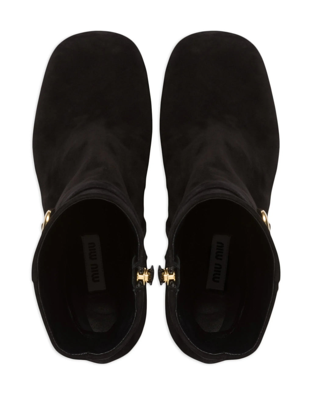 Miu Miu - 110mm Platform Suede Boots