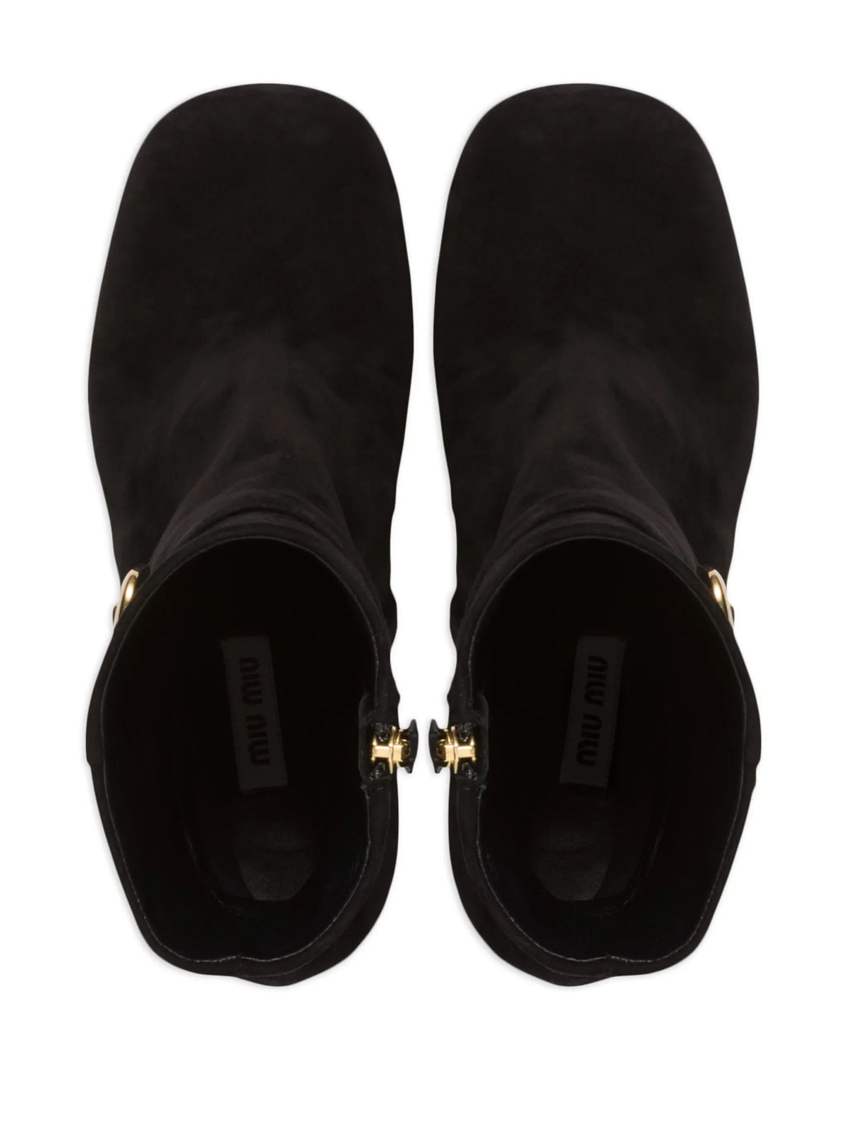 Miu Miu - 110mm Platform Suede Boots