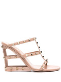 Valentino - 100mm Rockstud-embellished Caged Sandals