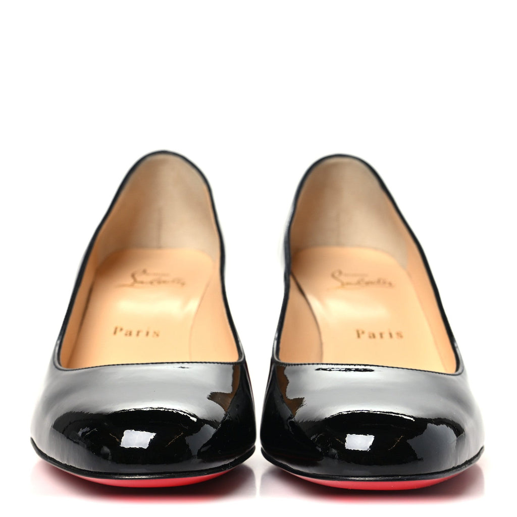 Christian Louboutin - Patent Calfskin Miss Sab 55 Pumps