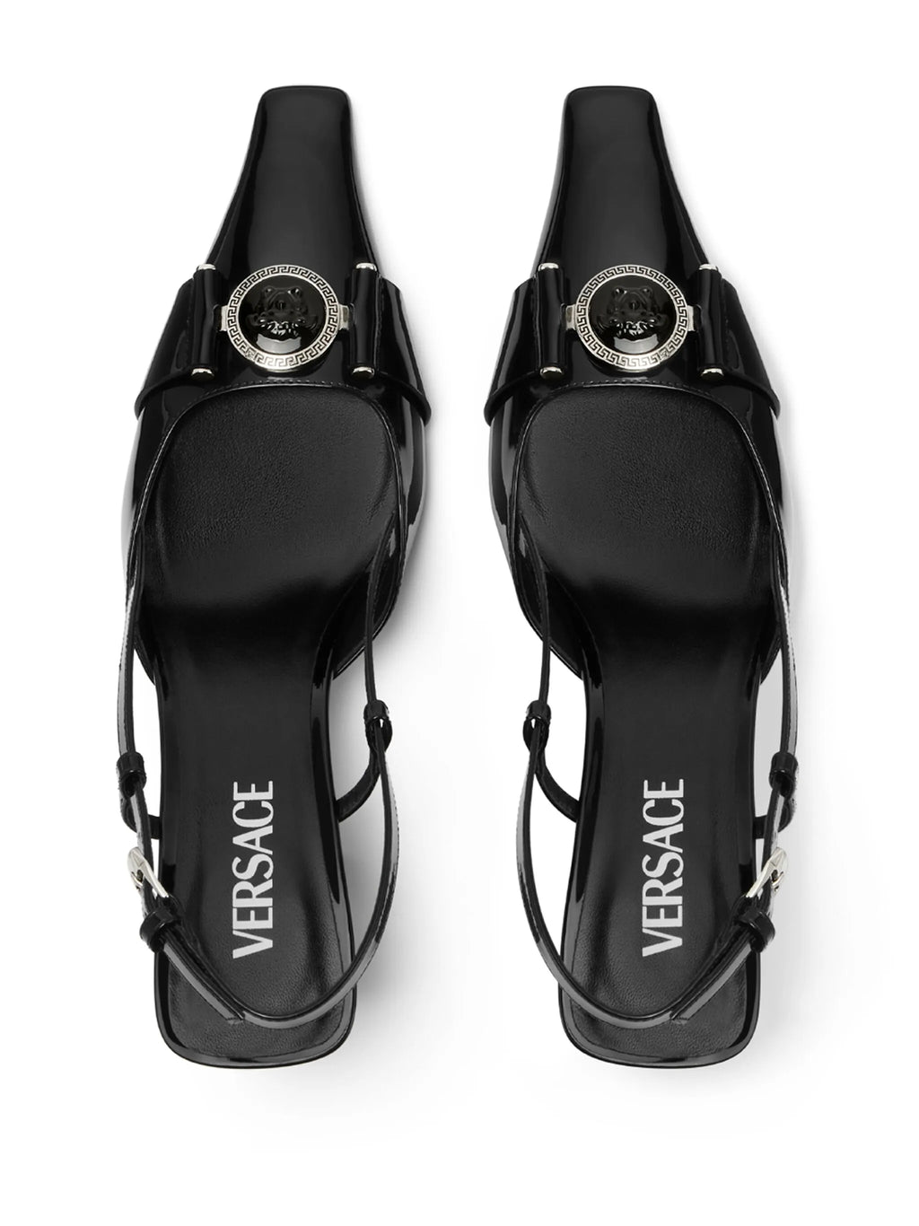 Versace - Medusa Head Leather Pumps