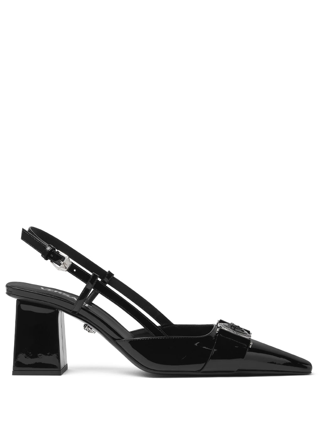Versace - Medusa Head Leather Pumps