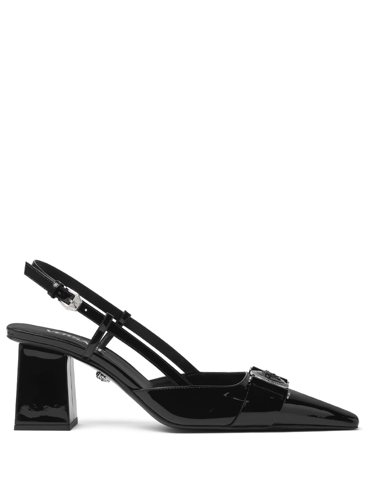 Versace - Medusa Head Leather Pumps