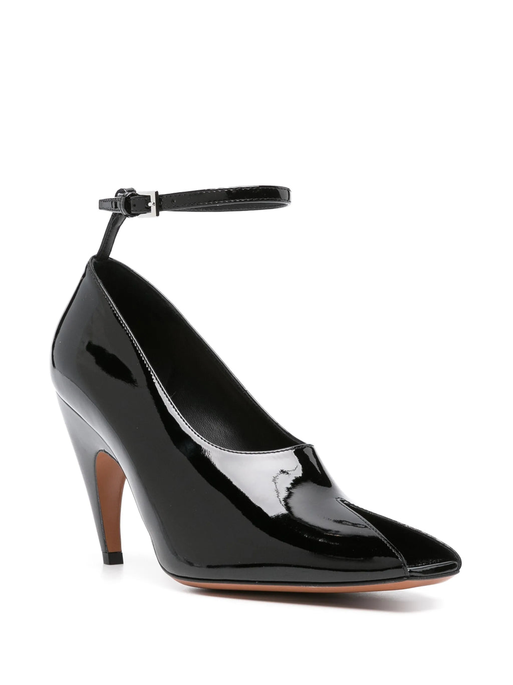 Alaïa - Shark 90mm Patent-leather Pumps