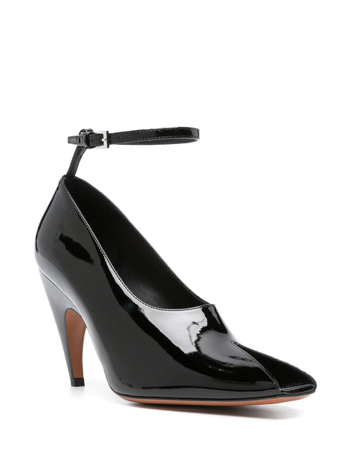 Alaïa - Shark 90mm Patent-leather Pumps