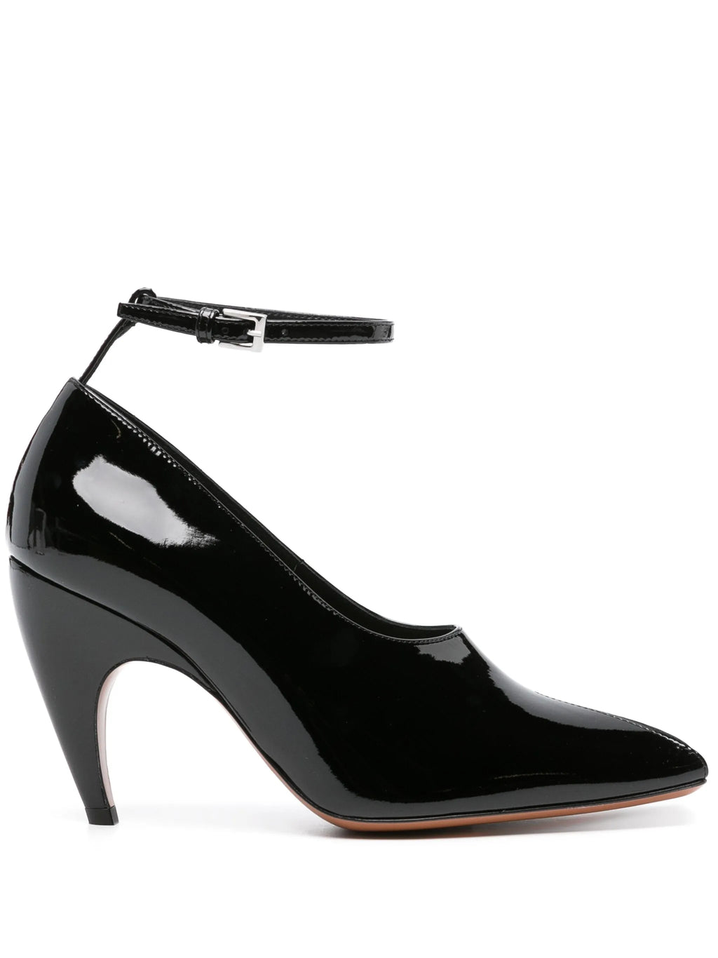 Alaïa - Shark 90mm Patent-leather Pumps