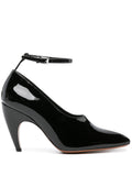 Alaïa - Shark 90mm Patent-leather Pumps