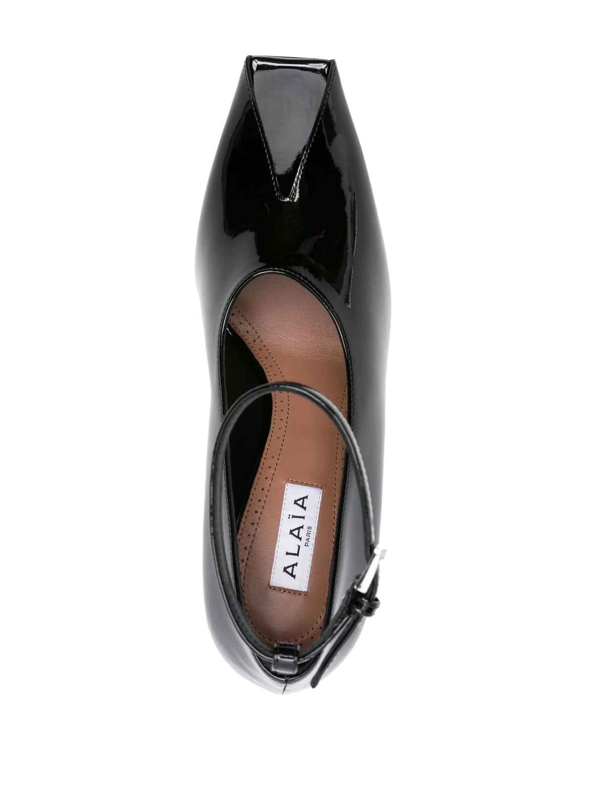 Alaïa - Shark 90mm Patent-leather Pumps