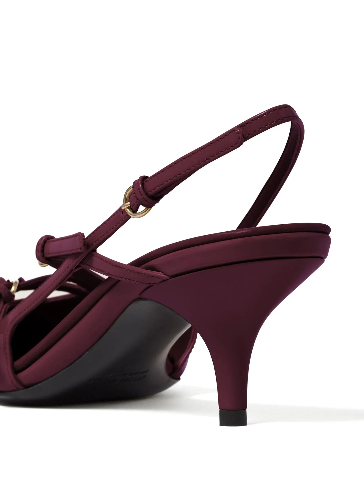 Miu Miu - Patent Leather Slingbacks With Buckles