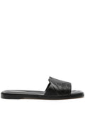 Alexander McQueen - Logo-embossed Leather Sandals