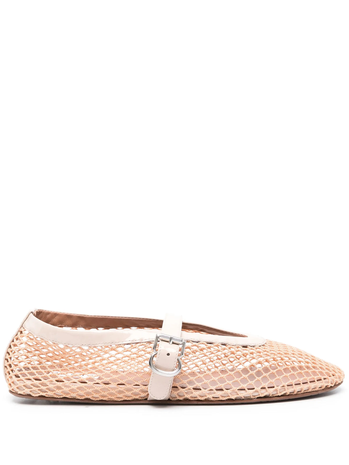 Alaïa - Fishnet Ballerina Shoes