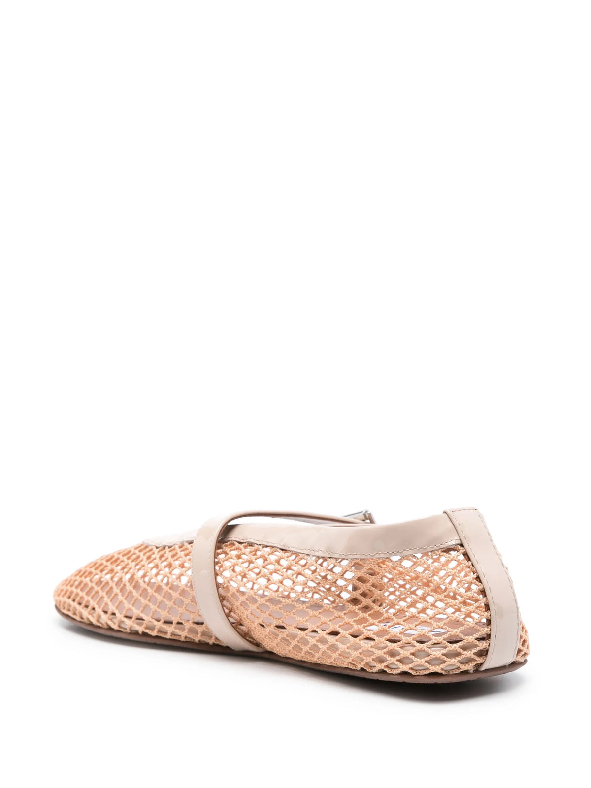Alaïa - Fishnet Ballerina Shoes