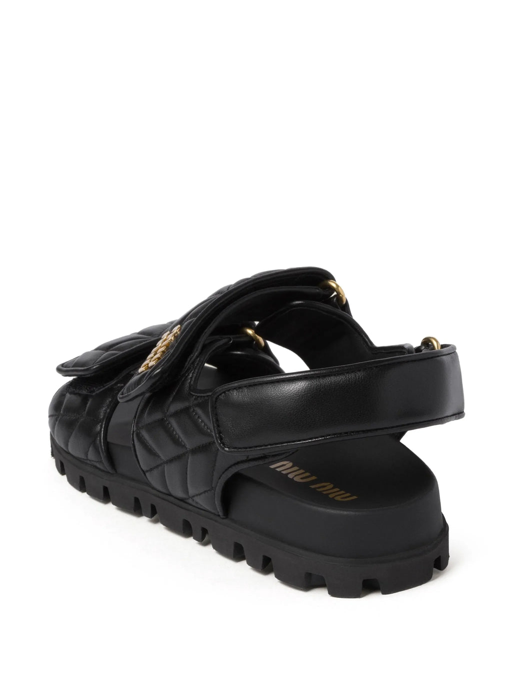 Miu Miu - Quilted Leather Sandals