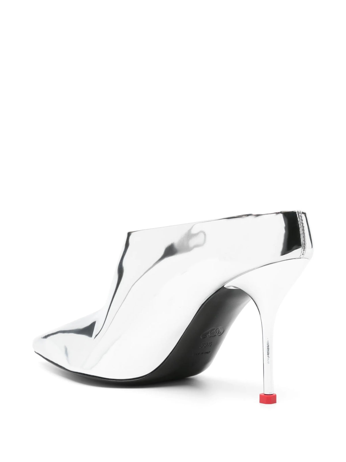 Alexander McQueen - 95mm Metallic Mules