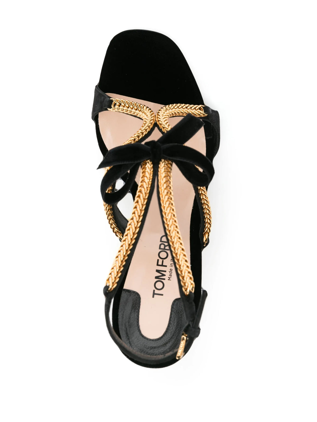 Tom Ford - Paradiso 105mm Velvet Sandals