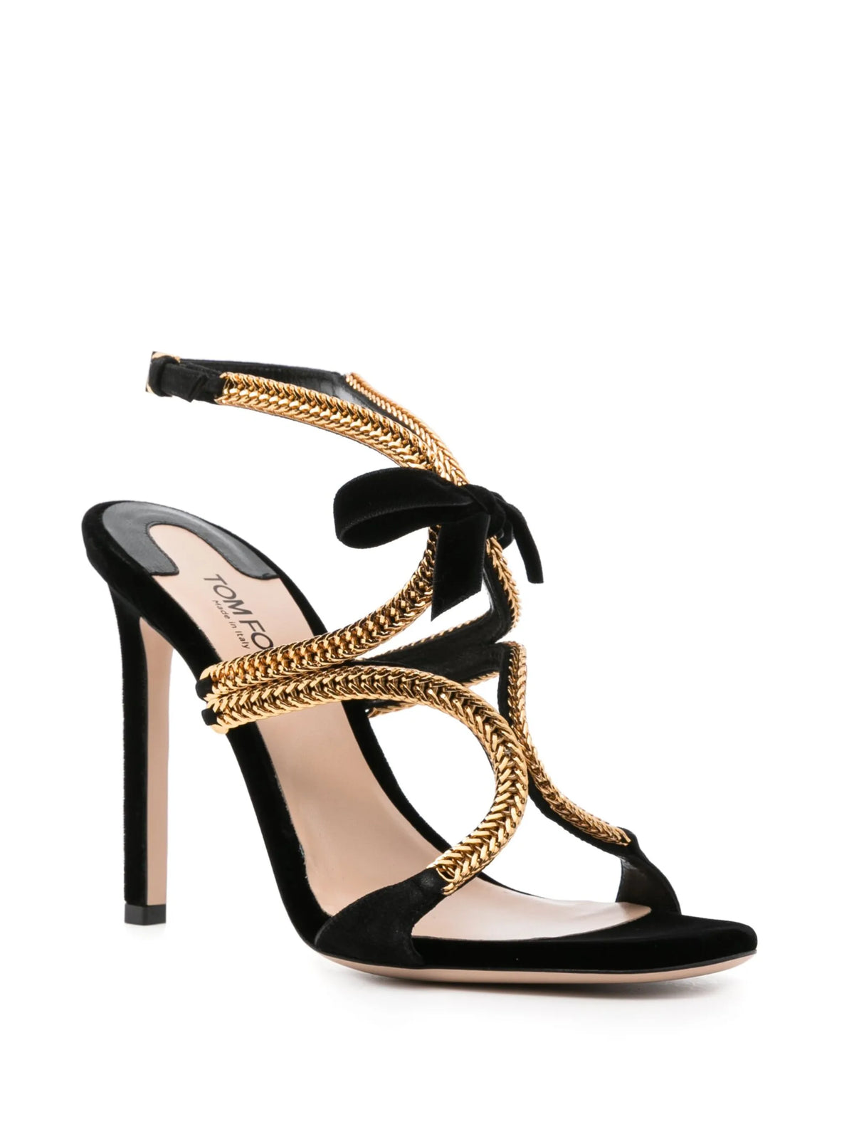 Tom Ford - Paradiso 105mm Velvet Sandals