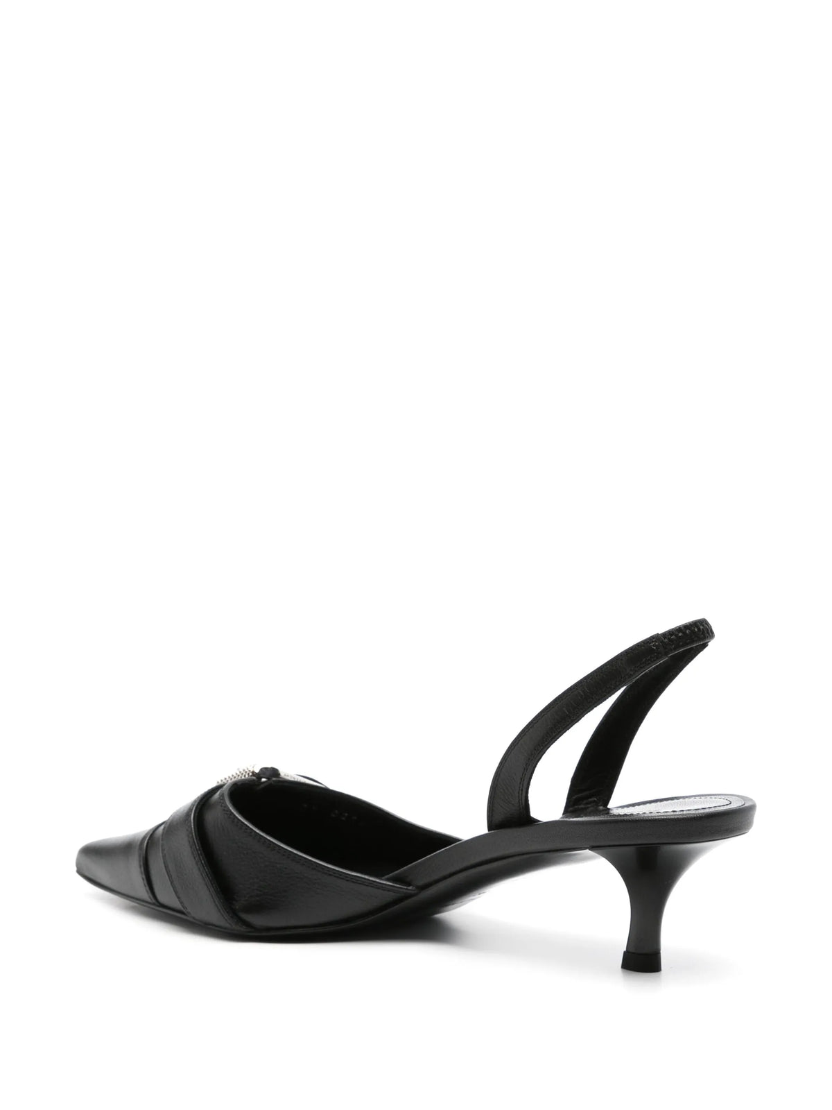 Givenchy - Voyou Slingbacks In Leather